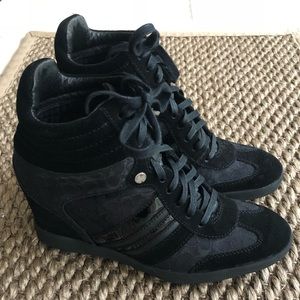Coach ‘Alara’ Black Wedge sneaker Size 8.5